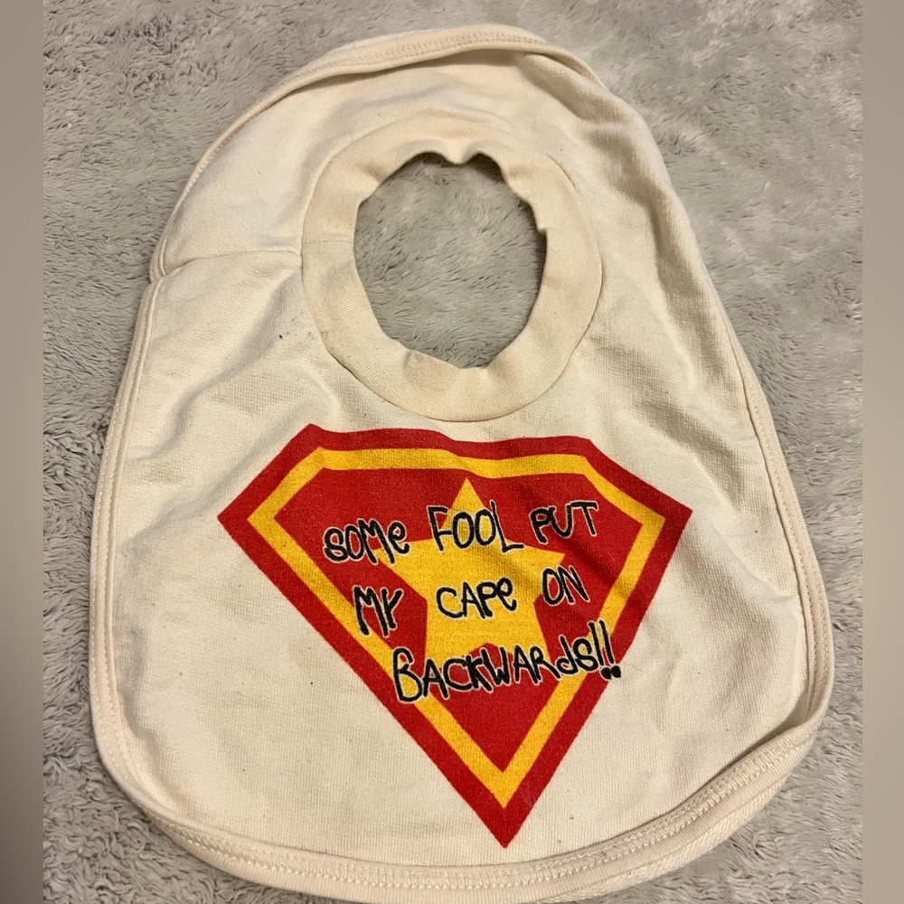 Snarky baby bib